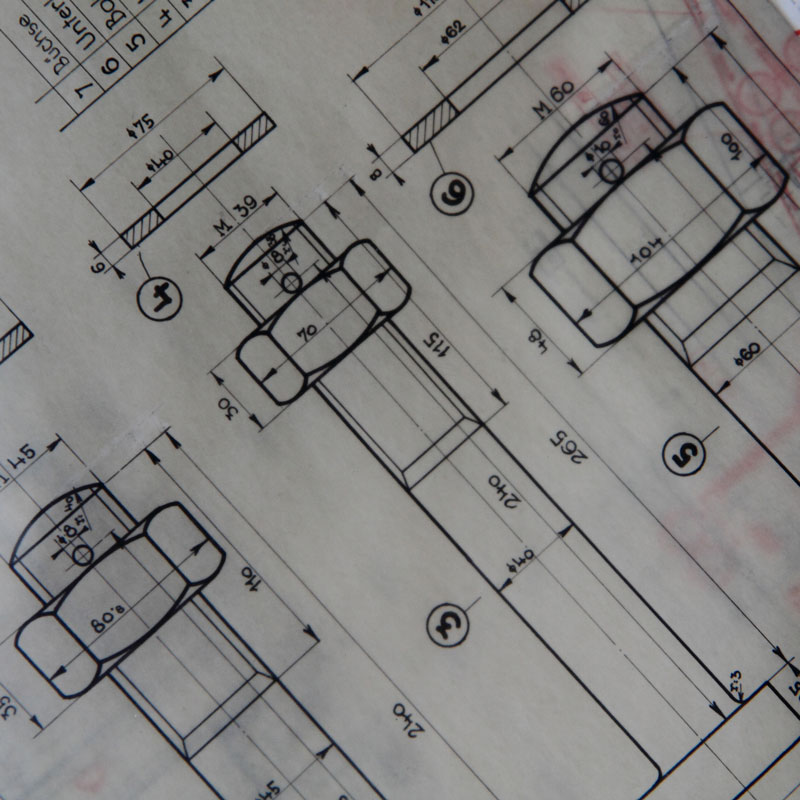 EFS - Prodotti - Dado speciale su misura per bulloneria industriale